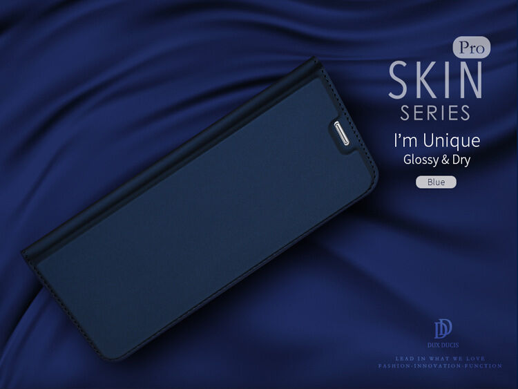 Dux Ducis Skin Pro flipové puzdro pre Samsung Galaxy S8 - tmavomodré