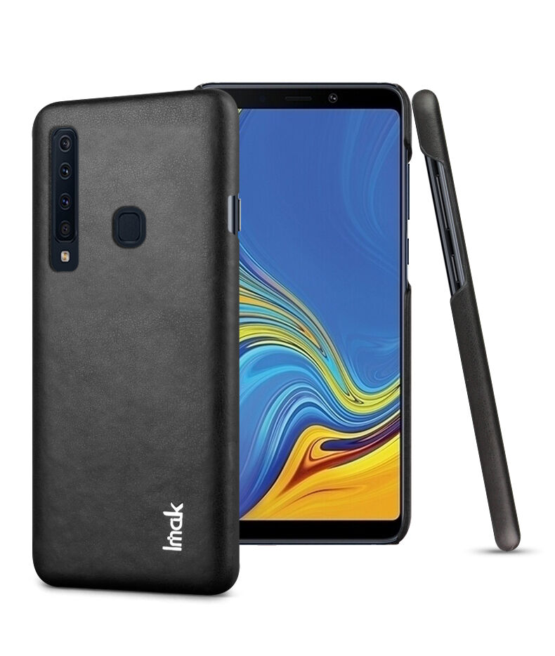 Imak Ruiyi kožený kryt pre Samsung Galaxy A9 (2018) - hnedý