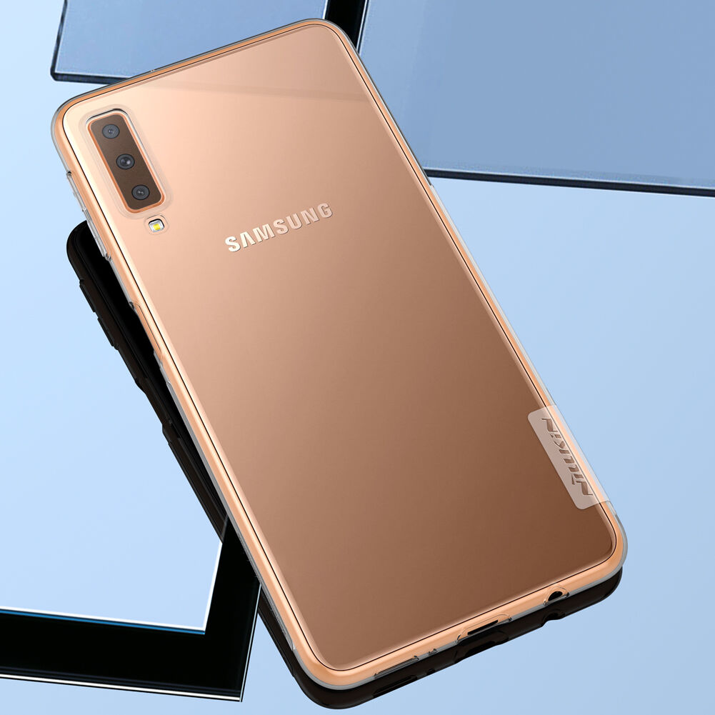 Nillkin Nature Plastový kryt pre Samsung Galaxy A7 (2018) - sivý Nillkin Nature Plastový kryt pre Samsung Galaxy A7 (2018) - sivý