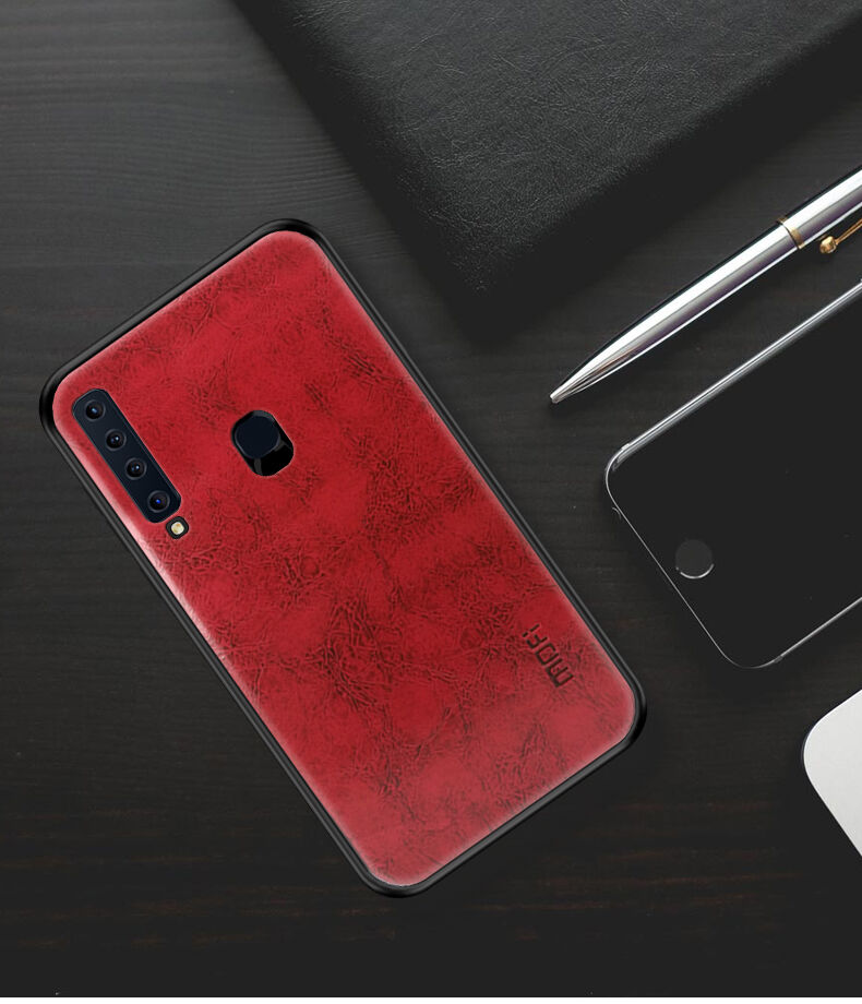 Mofi Kožený kryt pre Samsung Galaxy A9 (2018) - hnedý