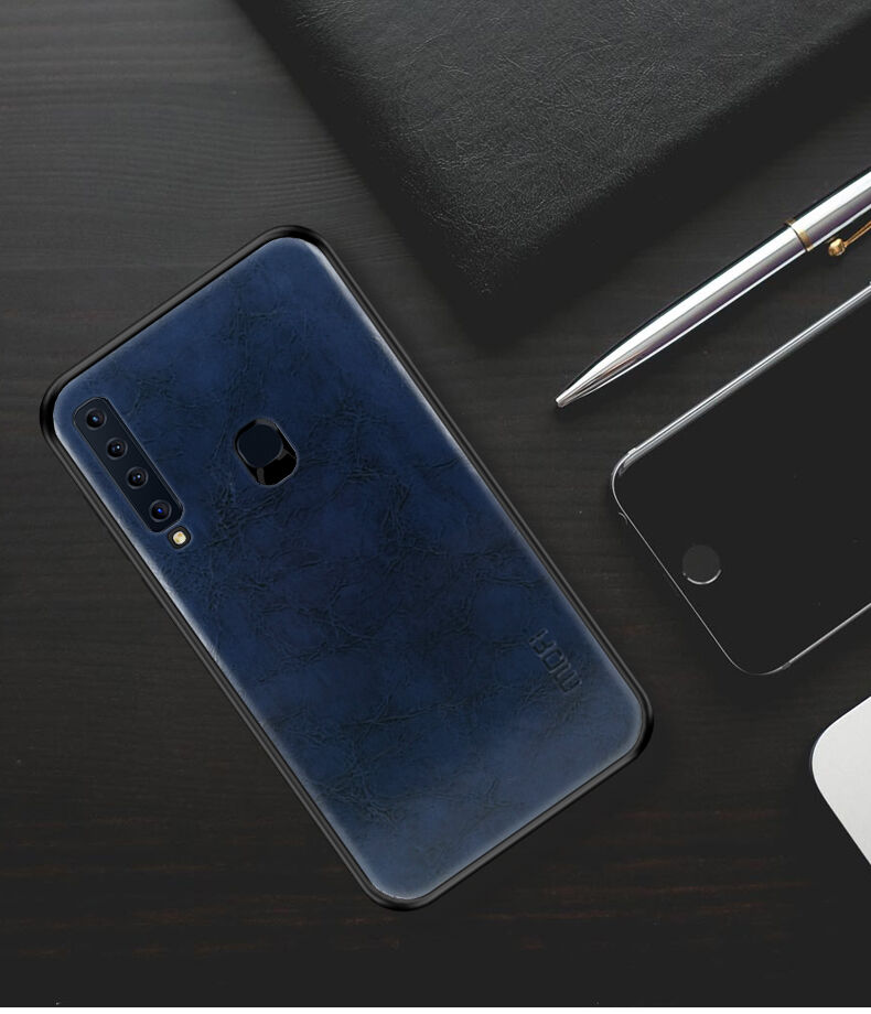 Mofi Kožený kryt pre Samsung Galaxy A9 (2018) - hnedý