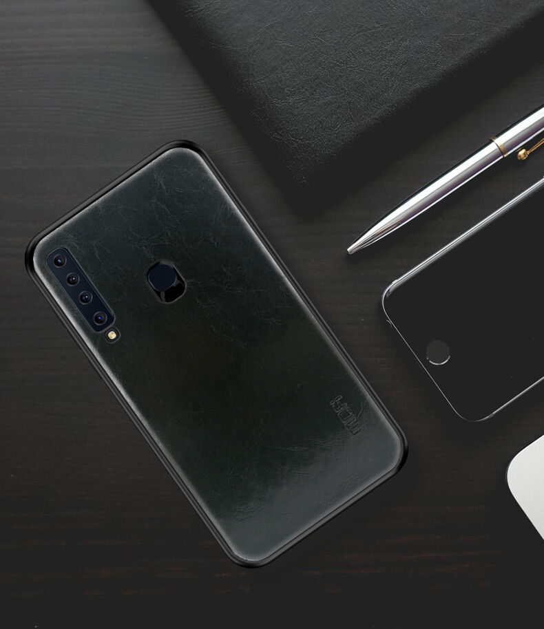 Mofi Kožený kryt pre Samsung Galaxy A9 (2018) - hnedý