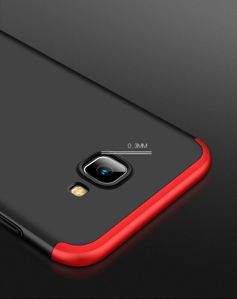 Gkk Odolný kryt pre Samsung Galaxy J4 Plus - striebornočierny