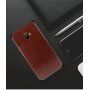 Mofi Kožený kryt pre Samsung Galaxy J6 Plus - červený