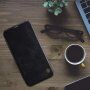 Nillkin Qin Kožené flipové puzdro pre Samsung Galaxy J4 Plus - hnedé