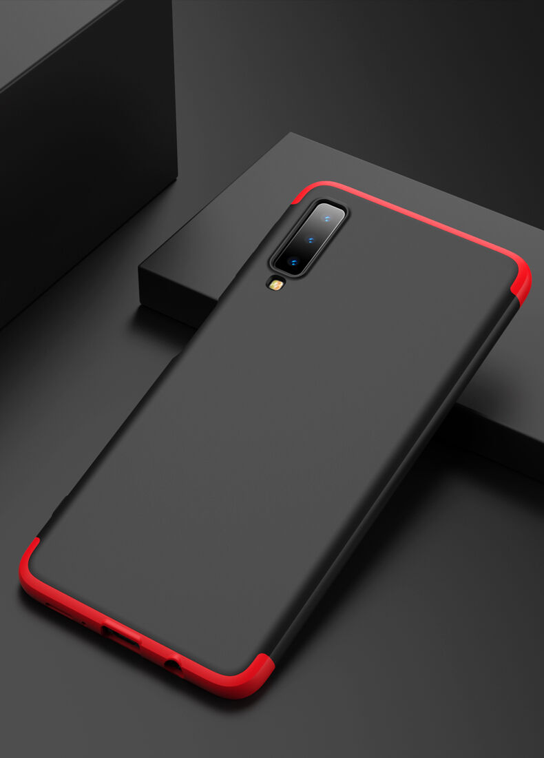 Gkk Odolný kryt pre Samsung Galaxy A7 (2018) - zlatoružový