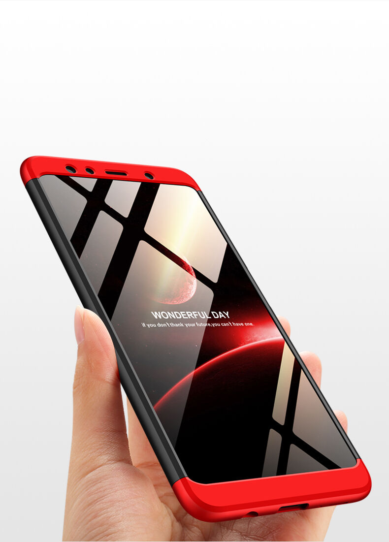 Gkk Odolný kryt pre Samsung Galaxy A7 (2018) - červený