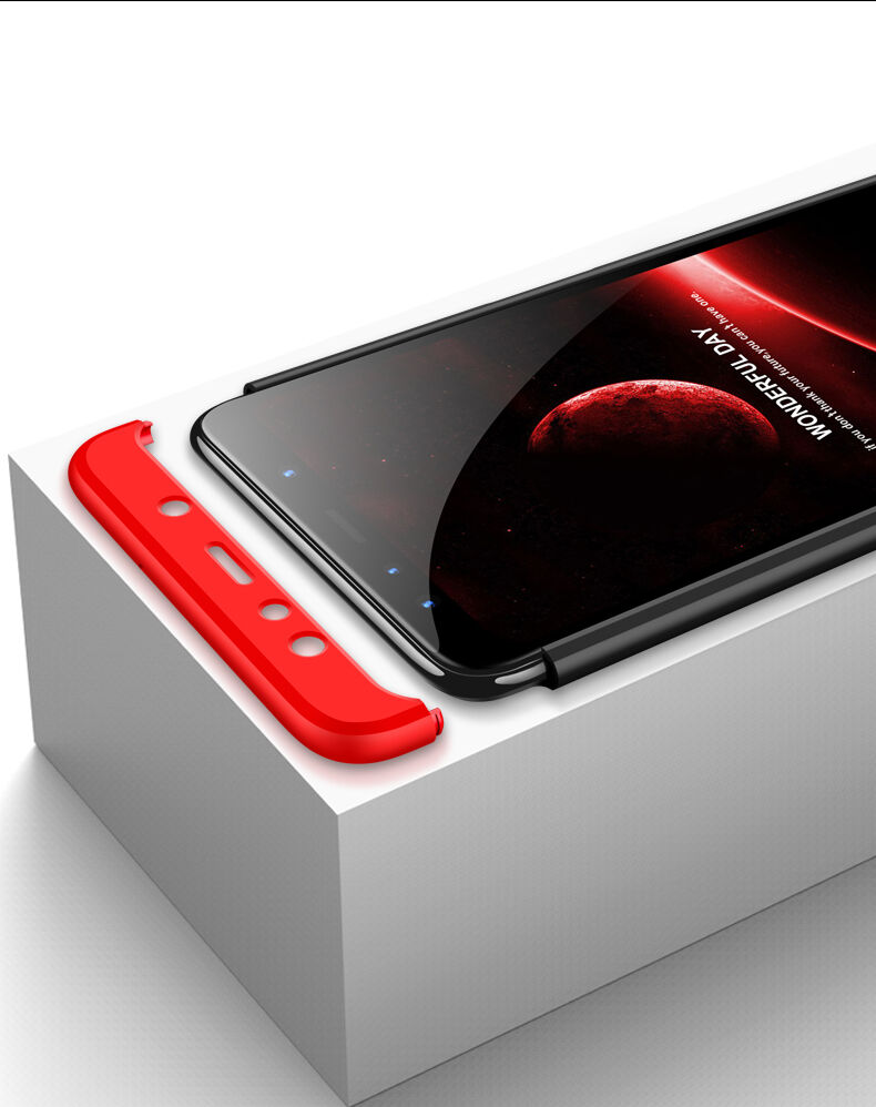 Gkk Odolný kryt pre Samsung Galaxy A7 (2018) - červený