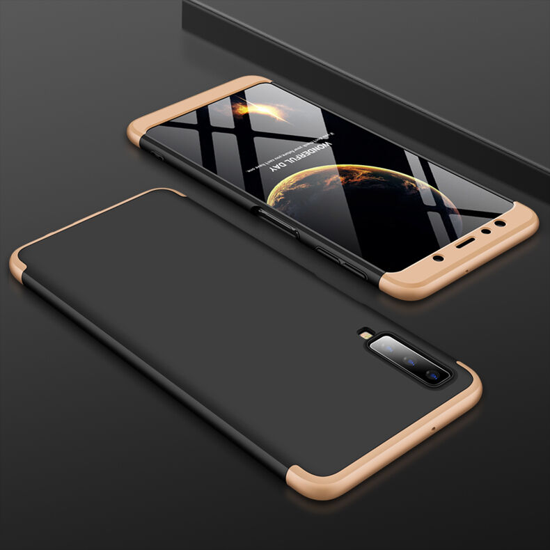 Gkk Odolný kryt pre Samsung Galaxy A7 (2018) - červený