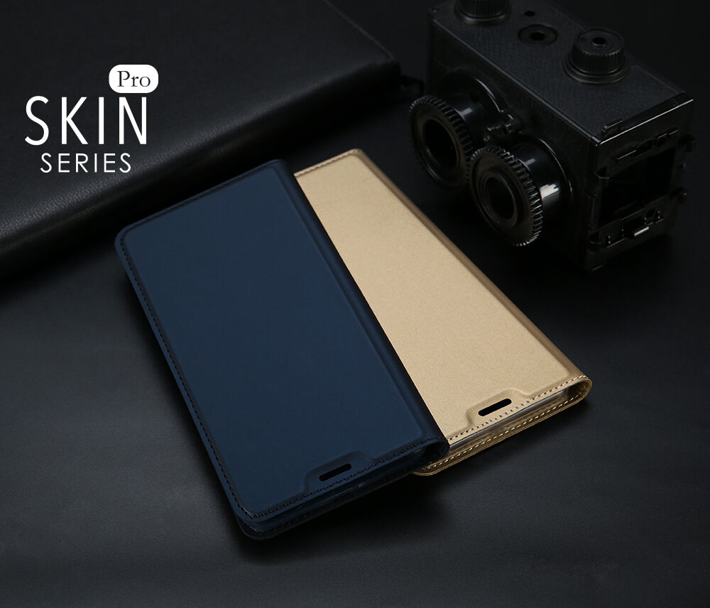 Dux Ducis Skin Pro flipové puzdro pre Samsung Galaxy J4 Plus - zlaté