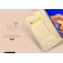 Dux Ducis Skin Pro flipové puzdro pre Samsung Galaxy J4 Plus - ružovo-zlaté