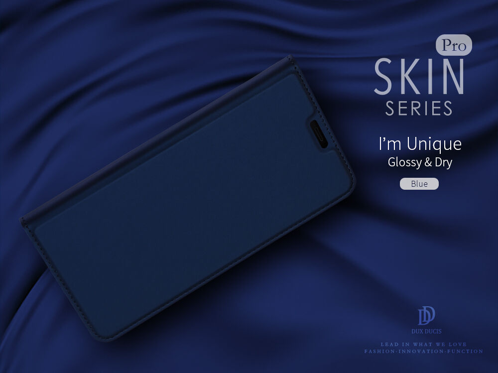 Dux Ducis Skin Pro flipové puzdro pre Samsung Galaxy J4 Plus - sivé
