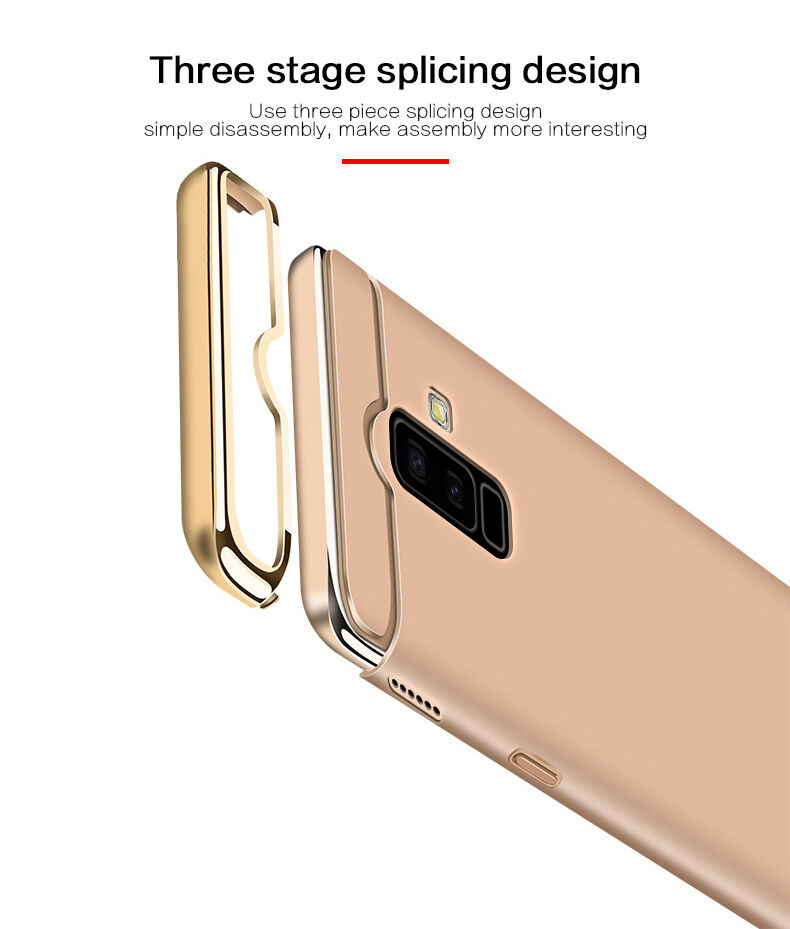 Mofi Guard plastový kryt pre Samsung Galaxy A6 Plus (2018) - červený
