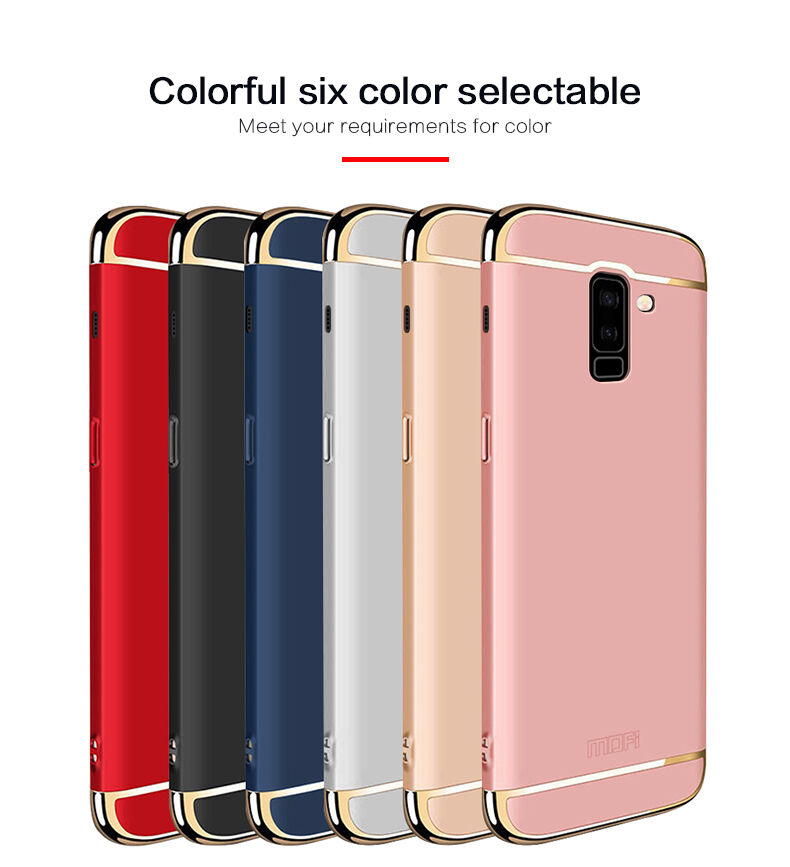 Mofi Guard plastový kryt pre Samsung Galaxy A6 Plus (2018) - červený
