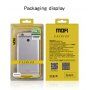 Mofi Guard plastový kryt pre Samsung Galaxy A6 Plus (2018) - strieborný