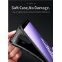 Ipaky plastový kryt s textúrou karbónu pre Samsung Galaxy A6 (2018) - čierny