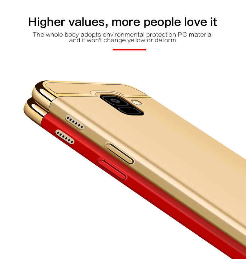 Mofi Guard plastový kryt pre Samsung Galaxy J6 (2018) - zlatý