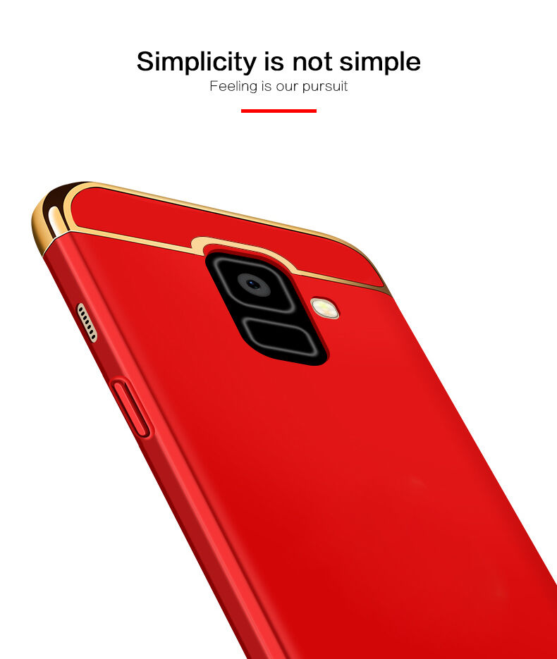 Mofi Guard plastový kryt pre Samsung Galaxy J6 (2018) - zlatý