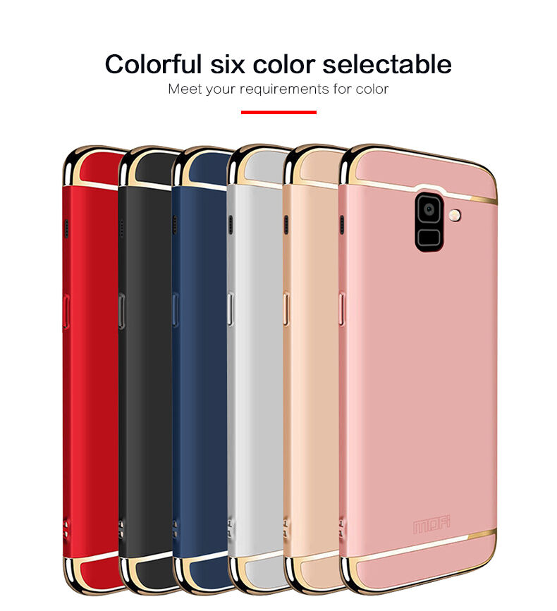 Mofi Guard plastový kryt pre Samsung Galaxy J6 (2018) - zlatý