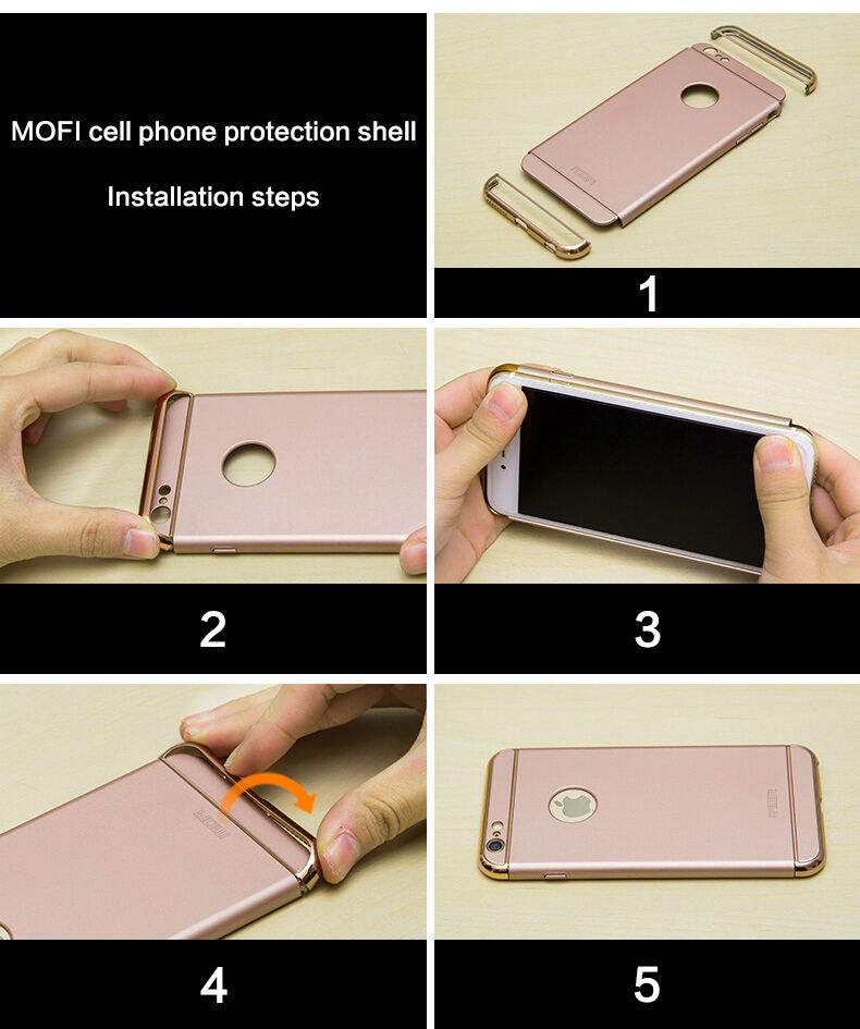 Mofi Guard plastový kryt pre Samsung Galaxy J6 (2018) - zlatý Mofi Guard plastový kryt pre Samsung Galaxy J6 (2018) - zlatý