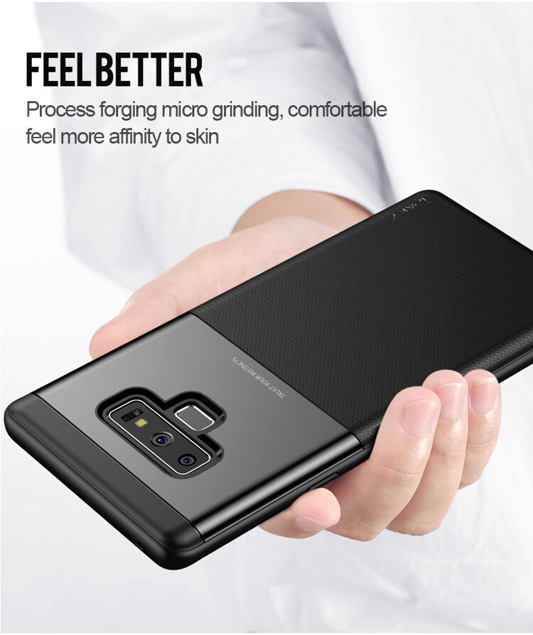 Ipaky plastový kryt pre Samsung Galaxy Note 9 - hnedý