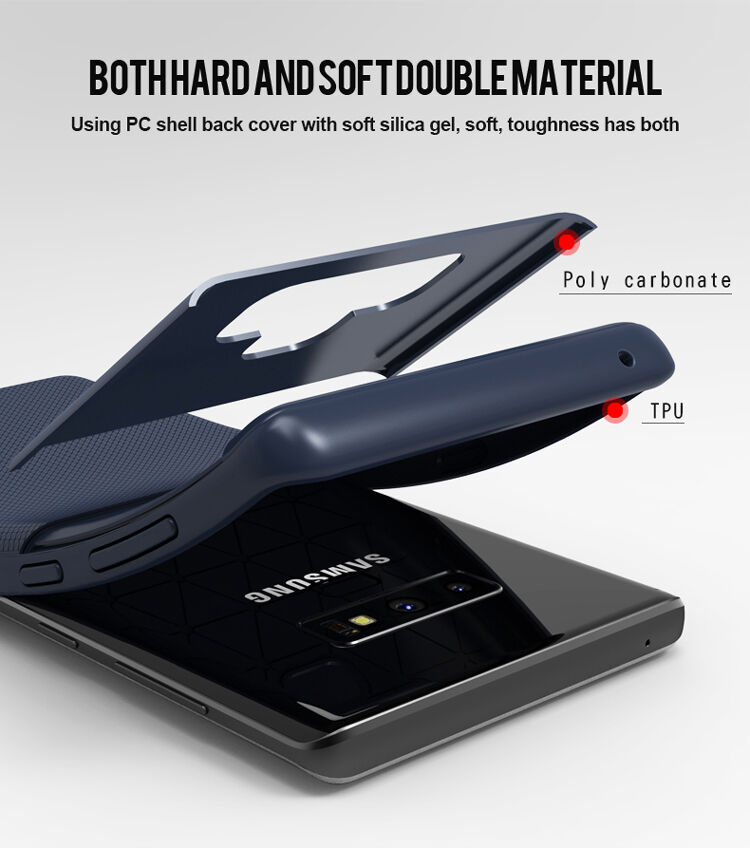 Ipaky plastový kryt pre Samsung Galaxy Note 9 - tmavomodrý