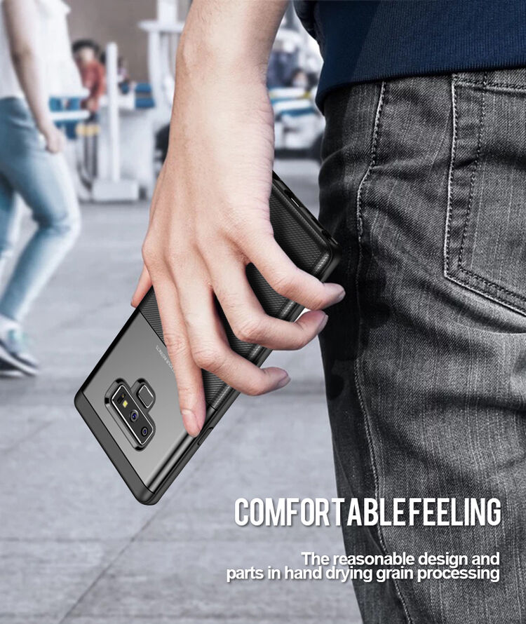 Ipaky plastový kryt pre Samsung Galaxy Note 9 - čierny