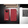 Caseme 2v1 peňaženkové puzdro pre Samsung Galaxy Note 9 - hnedé
