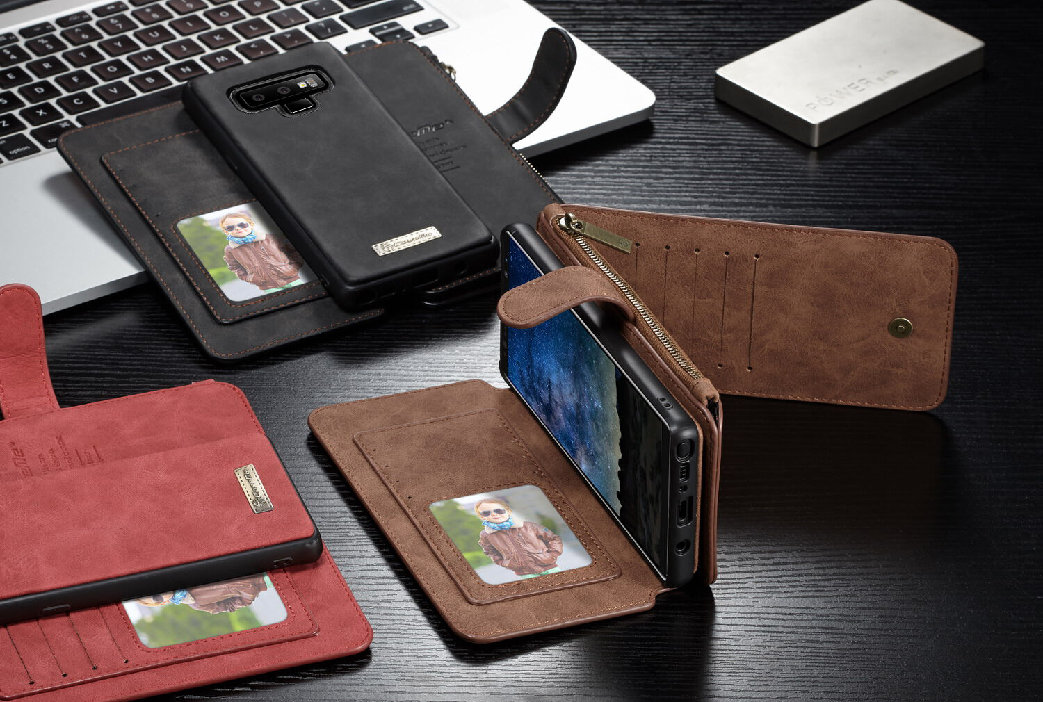 Caseme 2v1 peňaženkové puzdro pre Samsung Galaxy Note 9 - hnedé Caseme 2v1 peňaženkové puzdro pre Samsung Galaxy Note 9 - hnedé