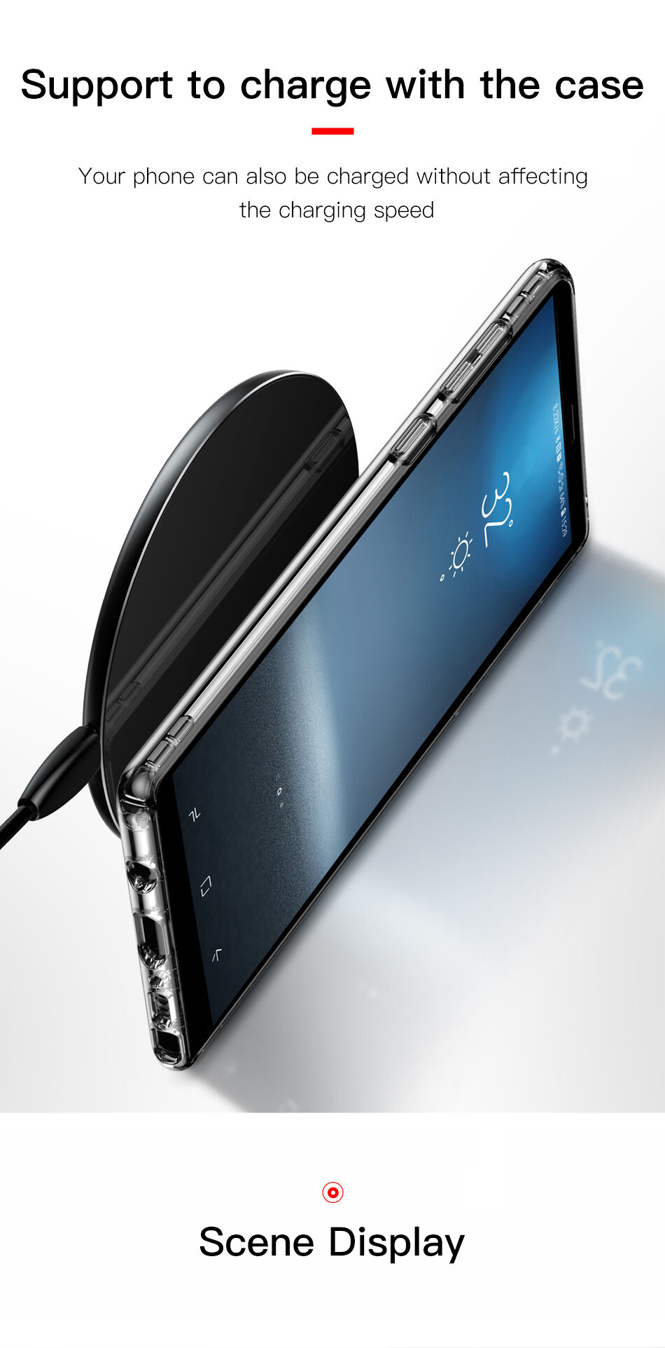 Baseus Safety plastový kryt pre Samsung Galaxy Note 9 - transparentný