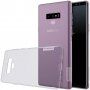 Nillkin Nature Plastový transparentný kryt pre Samsung Galaxy Note 9 - sivý