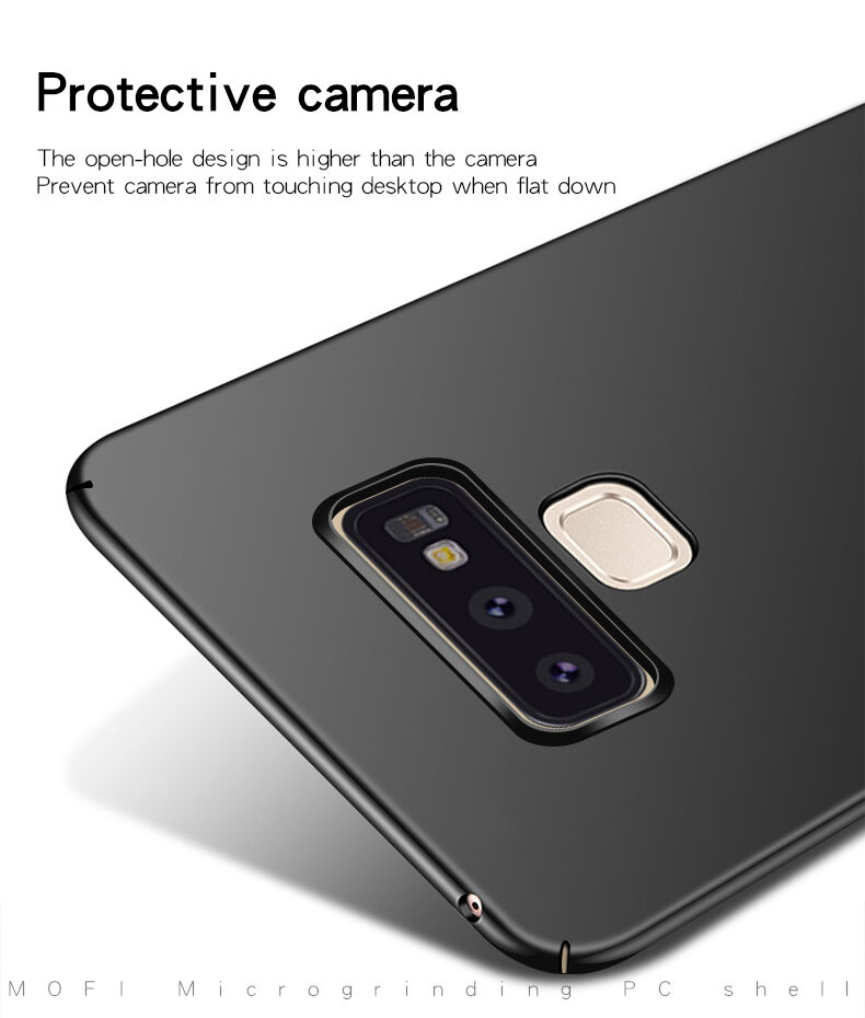 Mofi Plastový kryt Frosted pre Samsung Galaxy Note 9 - čierny