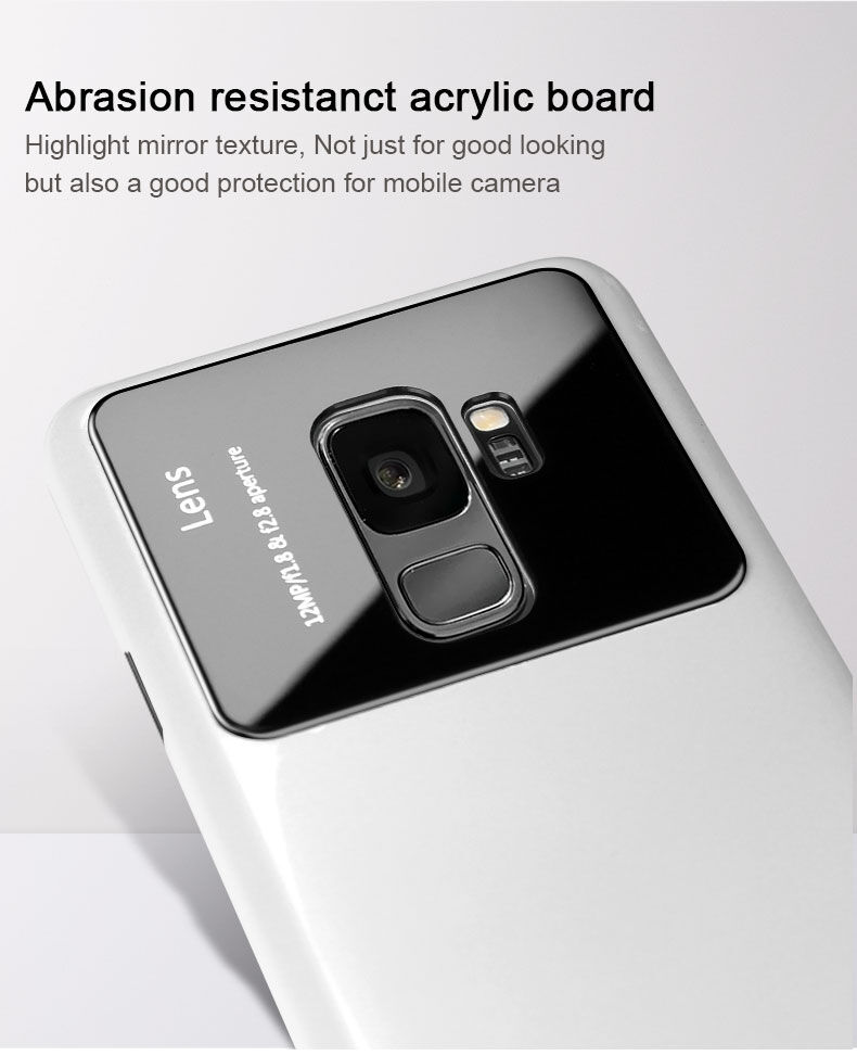 Imak Jazz Lens Plastový kryt pre Samsung Galaxy S9 - červený