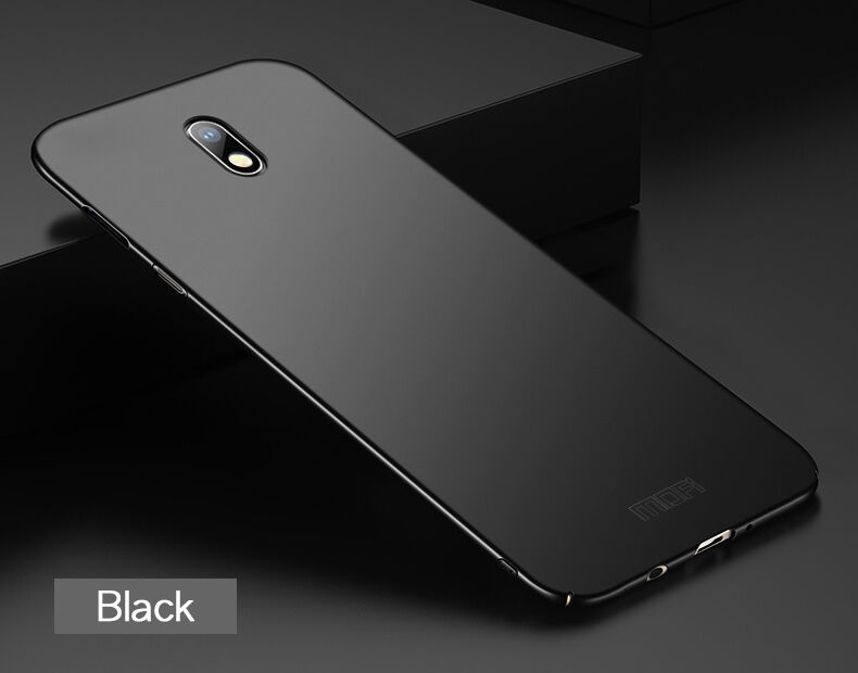 Mofi Plastový kryt Frosted pre Samsung Galaxy J3 (2018) - čierny Mofi Plastový kryt Frosted pre Samsung Galaxy J3 (2018) - čierny