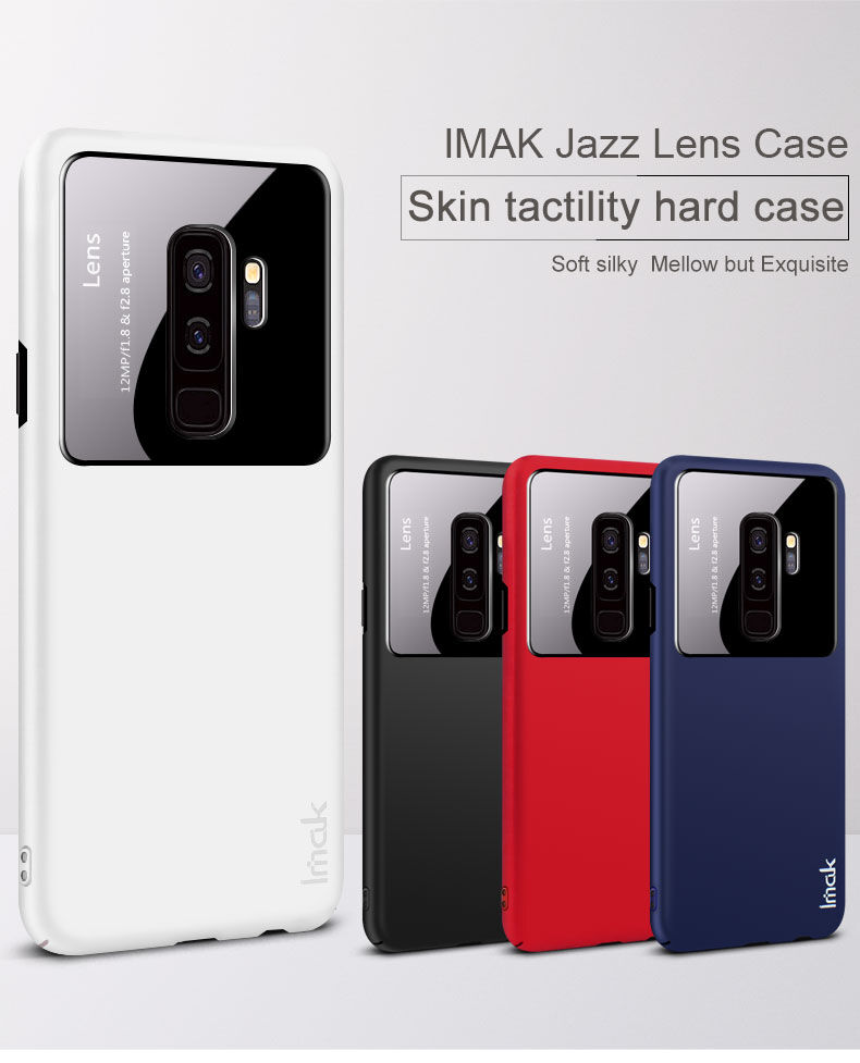 Imak Jazz Lens Plastový kryt pre Samsung Galaxy S9 Plus - čierny