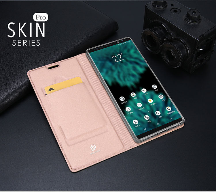 Dux Ducis Skin Pro flipové puzdro pre Samsung Galaxy Note 9 - zlaté
