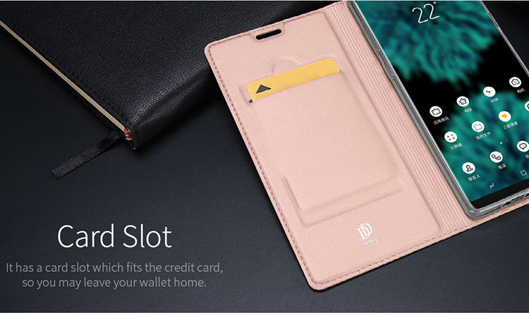 Dux Ducis Skin Pro flipové puzdro pre Samsung Galaxy Note 9 - čierne