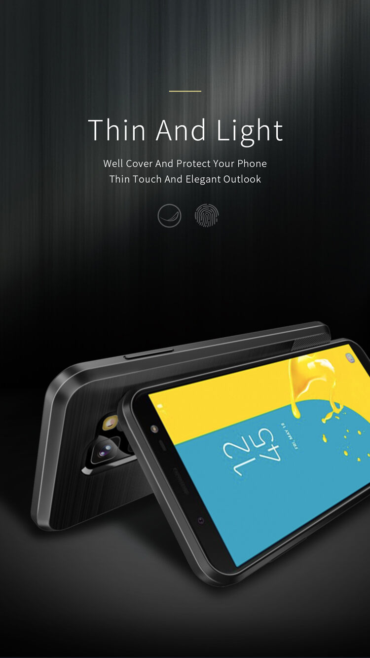 Dux Ducis Mojo kryt pre Samsung Galaxy J6 (2018) - čierny