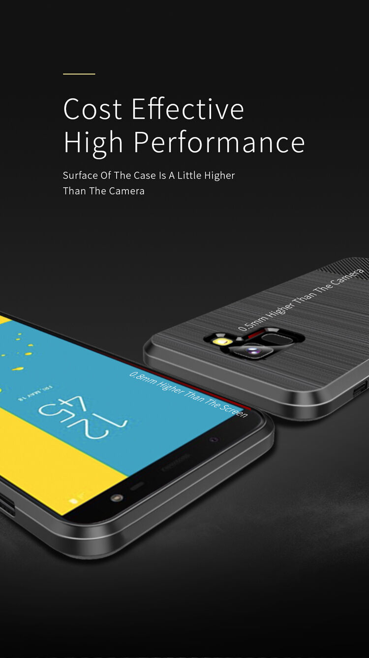 Dux Ducis Mojo kryt pre Samsung Galaxy J6 (2018) - čierny