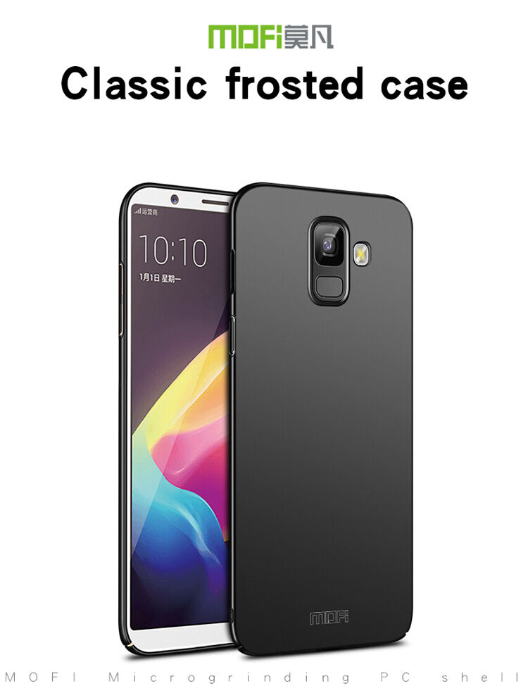Mofi Plastový kryt pre Samsung Galaxy J6 (2018) - čierny