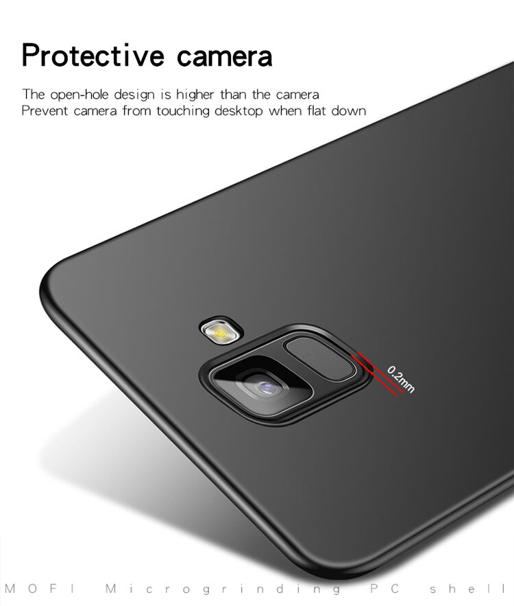 Mofi Plastový kryt pre Samsung Galaxy J6 (2018) - čierny