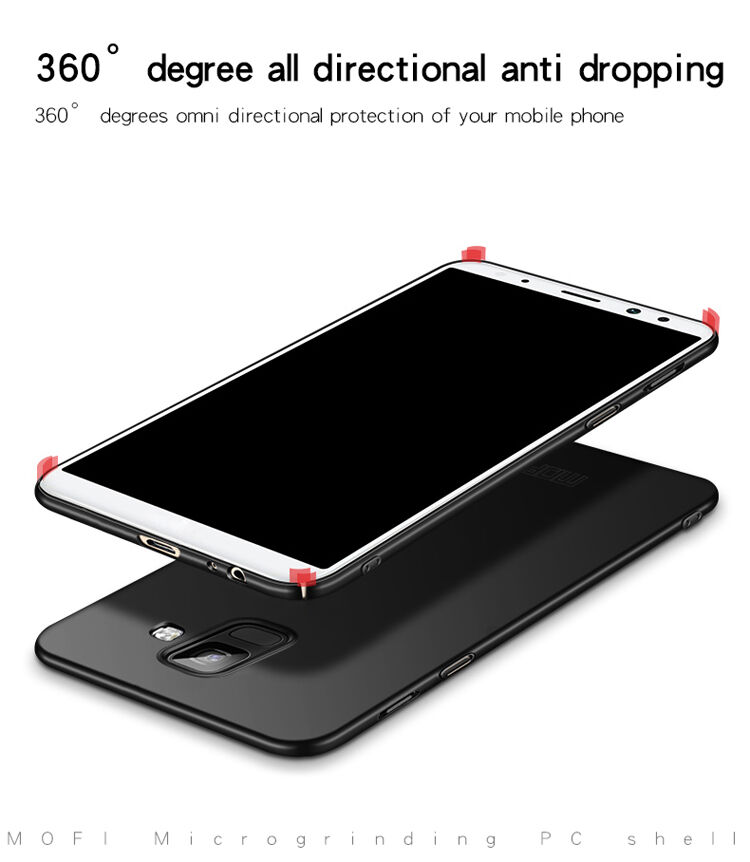 Mofi Plastový kryt pre Samsung Galaxy J6 (2018) - čierny
