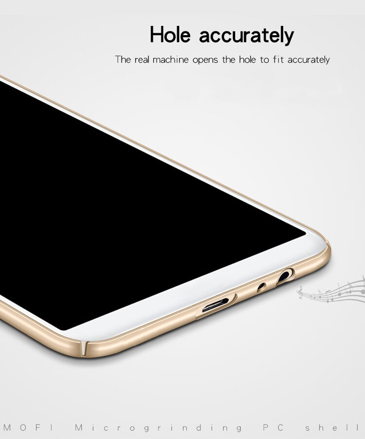Mofi Plastový kryt pre Samsung Galaxy J6 (2018) - čierny