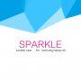 Nillkin Sparkle flipový kryt pre Samsung Galaxy A6 (2018) - zlatý