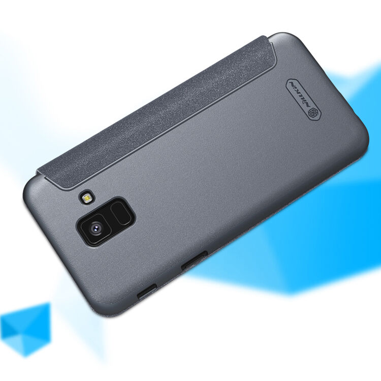 Nillkin Sparkle flipový kryt pre Samsung Galaxy A6 (2018) - zlatý