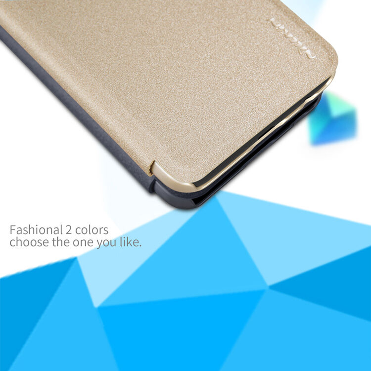 Nillkin Sparkle flipový kryt pre Samsung Galaxy A6 (2018) - zlatý