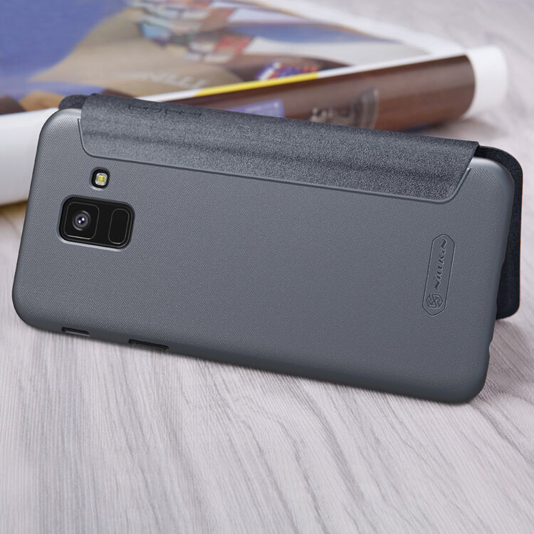 Nillkin Sparkle flipový kryt pre Samsung Galaxy A6 (2018) - zlatý