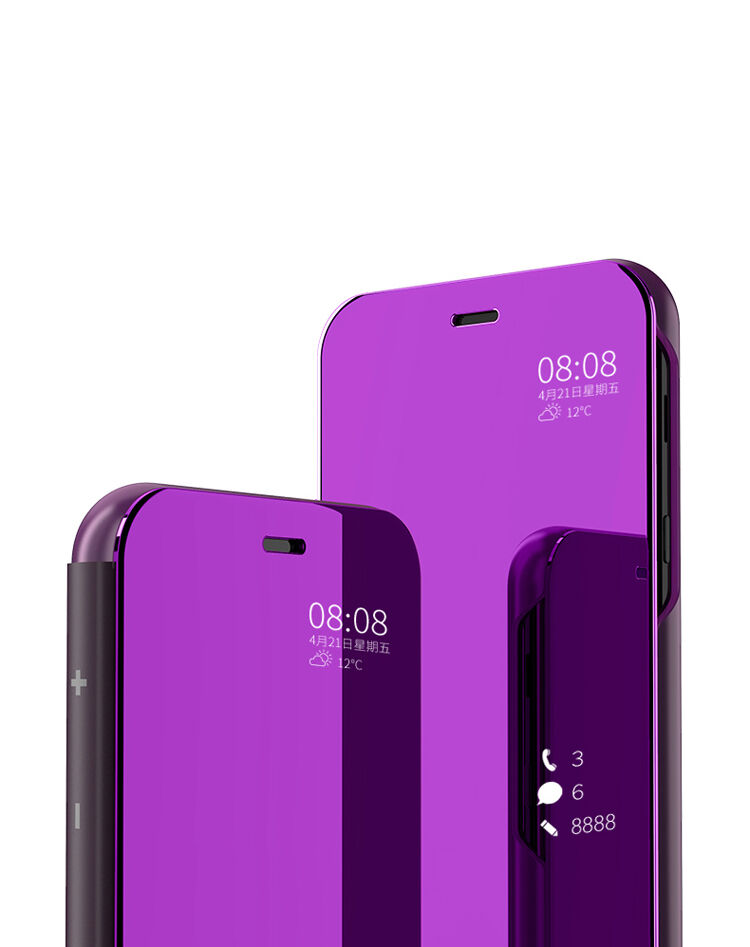 Zrkadlový pokovený kryt pre Samsung Galaxy A6 (2018) - zlatý