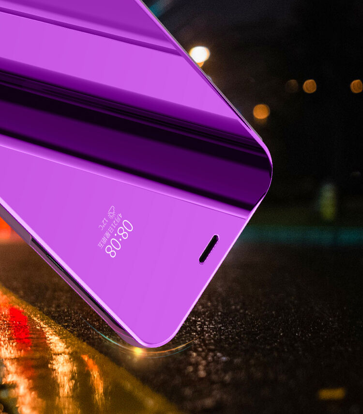 Zrkadlový pokovený kryt pre Samsung Galaxy A6 (2018) - zlatý
