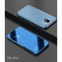 Zrkadlový pokovený kryt pre Samsung Galaxy A6 (2018) - zlatý